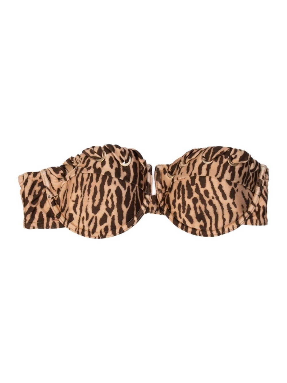NWT Zimmermann Leopard-Print Cascadian Balconette Top Size 6